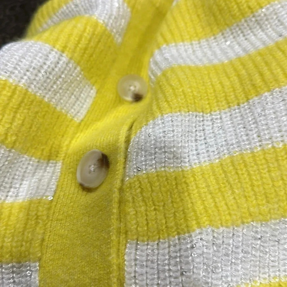 On 34th Women's Striped Sequin Cardigan - Picture 6 of 10